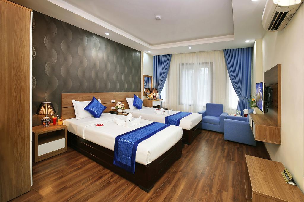 Aquarius Grand Hotel Hanoi Bagian luar foto